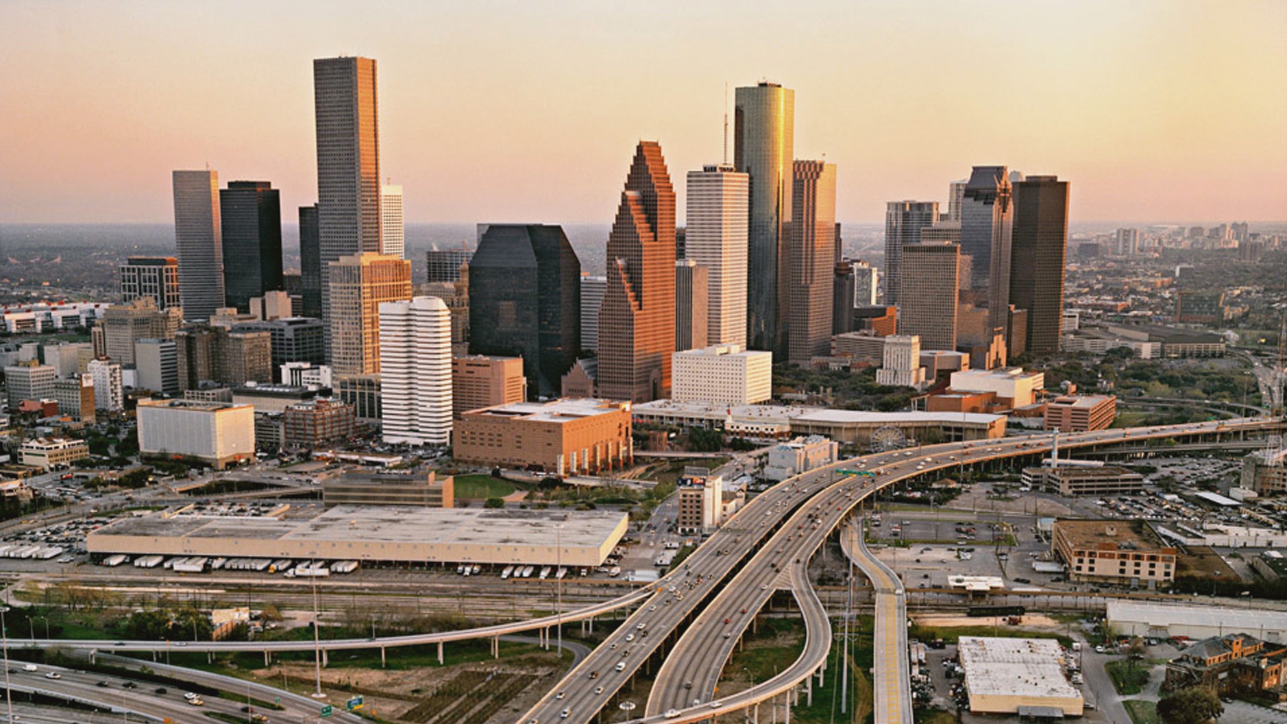 Houston City Skyline